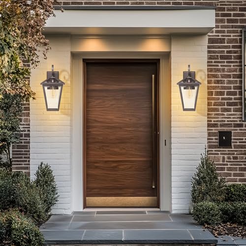 Outdoor Light Fixtures Wall Mount (Oil-Rubbed Bronze-1 PACK / Medium)