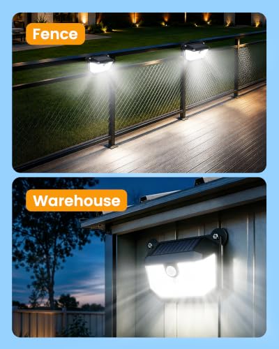 Magnetic Solar Lights Outdoor (Magnetic Mount / 2Pack)