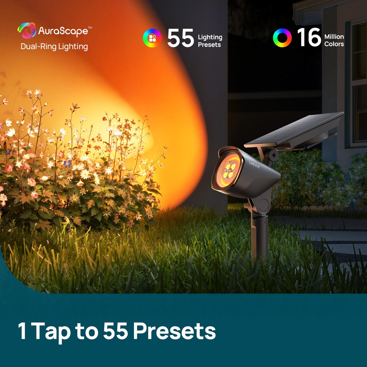 Smart Solar Spotlights SL6C (8 pack)