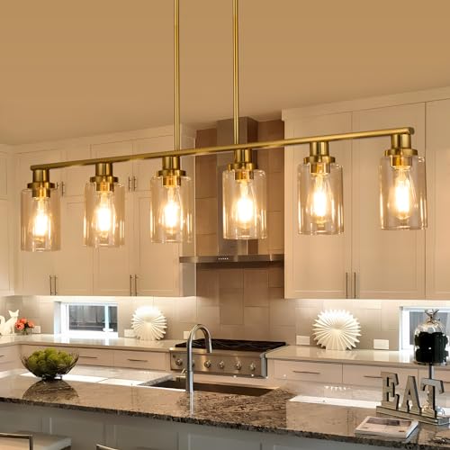Kitchen Island Lighting (6-Light / Gold)