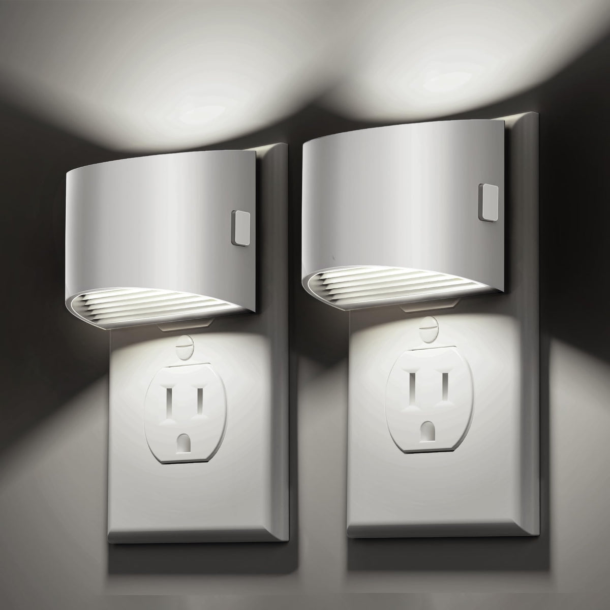 Night Lights Plug into Wall (White)