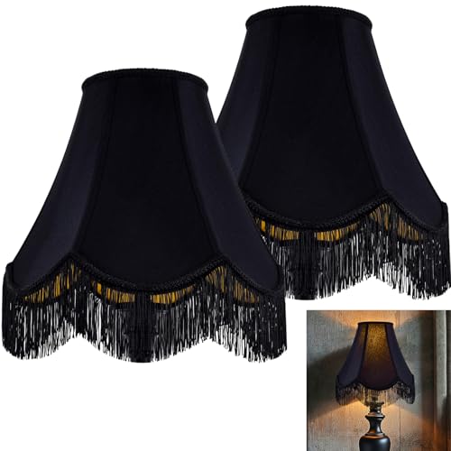 Lamp Shades Set of 2 (Black / 2 Pack)