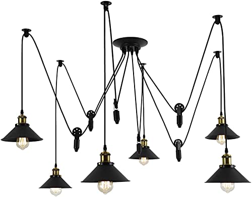 Industrial Pendant Lighting 5 Heads