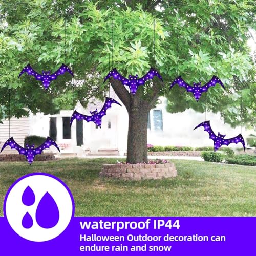 Halloween Bat Spider Decorations