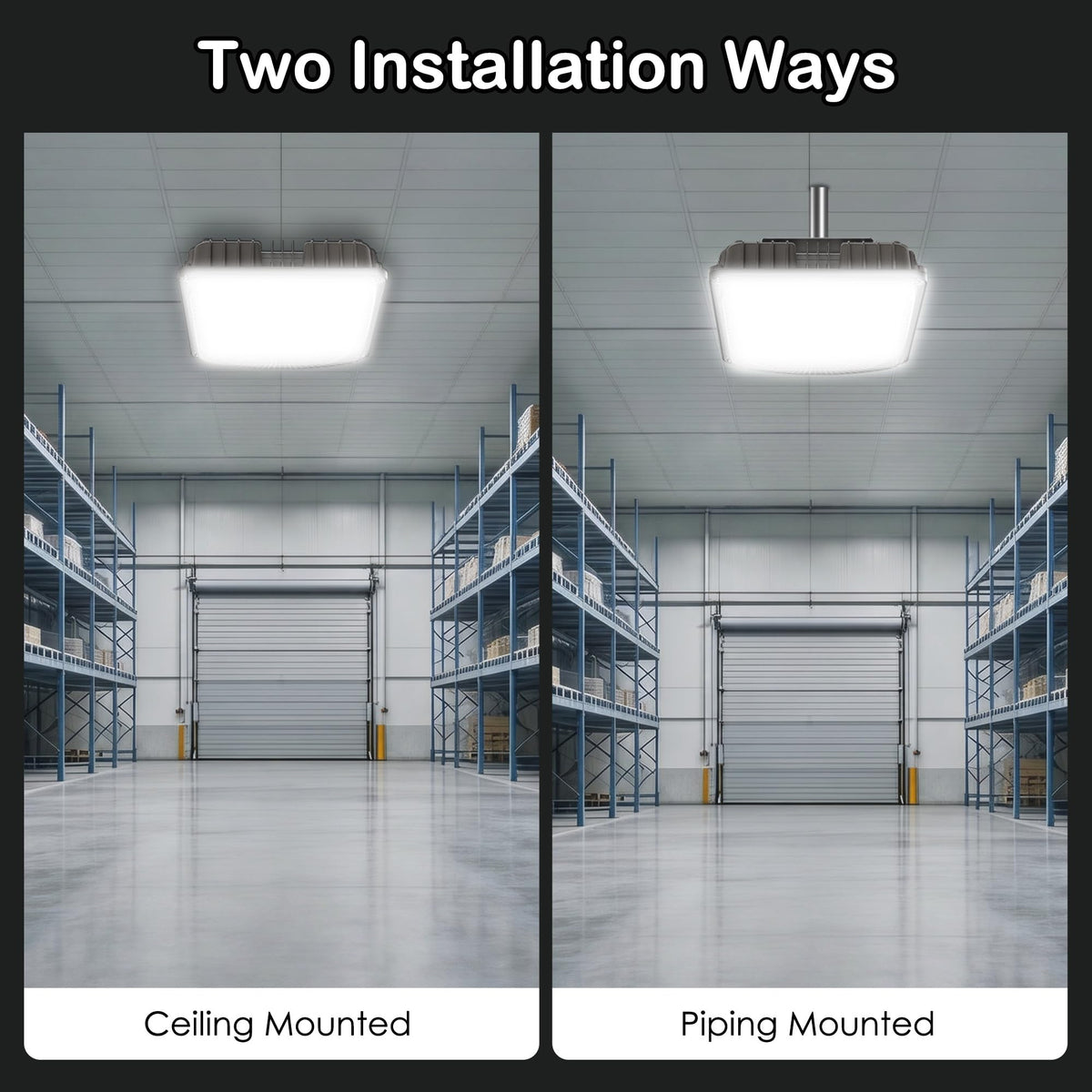 LED Canopy Lights (60W 4Pack)