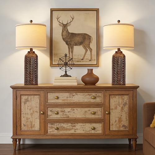 26.5'' Living Room Lamps Set of 2 (Bronze)