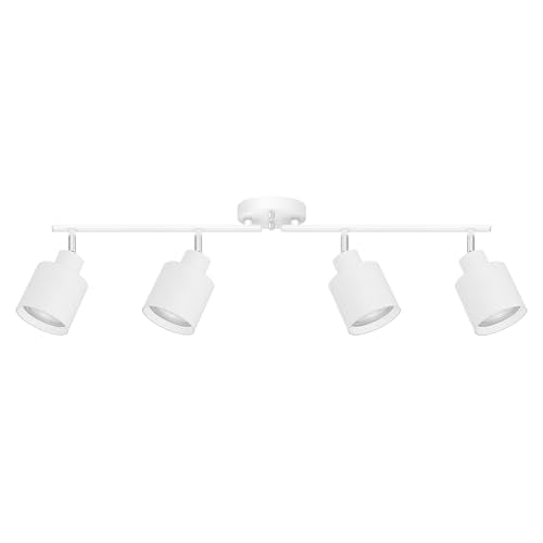 4 Light Led Track Lighting (4 light White)