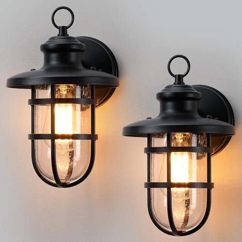 Outdoor Wall Lights Set of 2