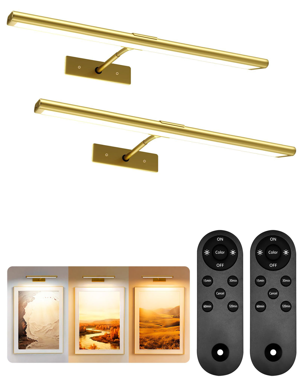Picture Light for Wall (Gold / 16inch)