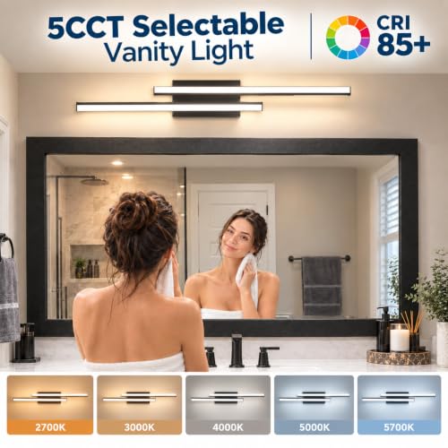 Modern Bathroom Light Fixtures Over Mirror (32 in-1 pack)