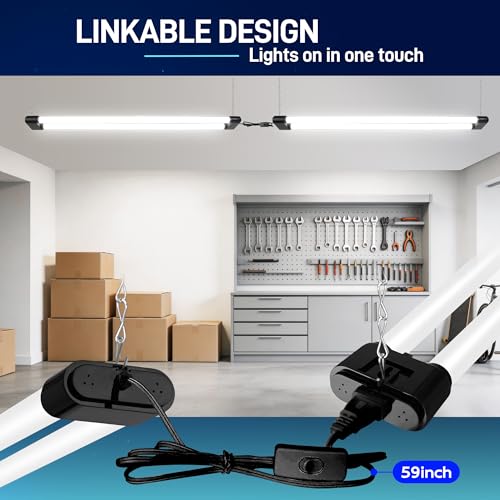 4FT 60W LED Shop Light (Black / 60w)