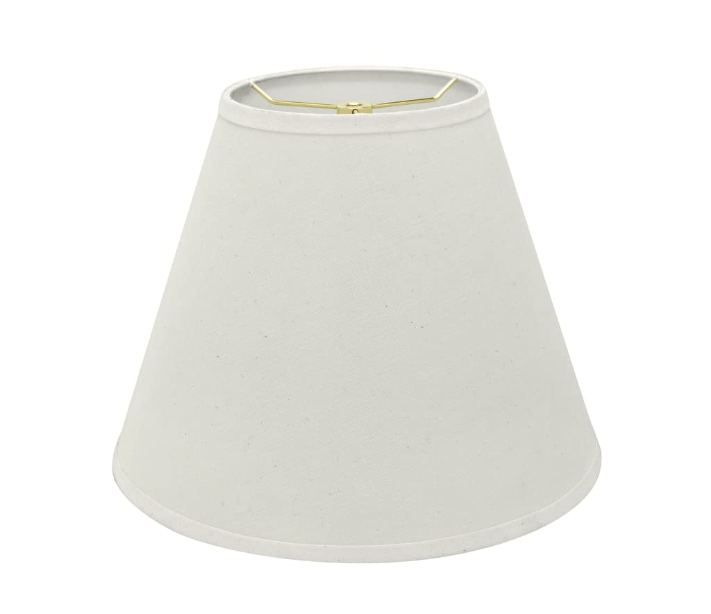 32290A Transitional Hardback Empire Shaped Spider Construction Lamp Shade in Off White (Off White)
