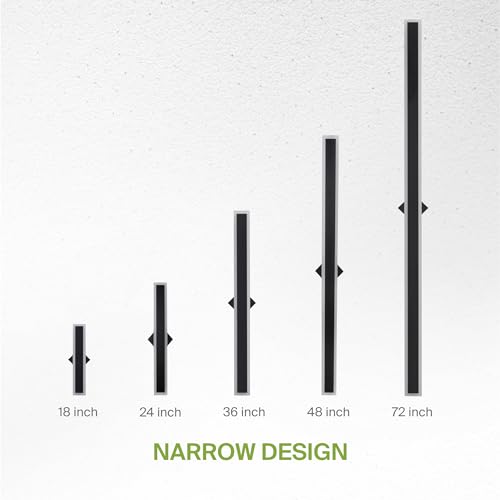 72" LED Linear Wall Sconce (Black)
