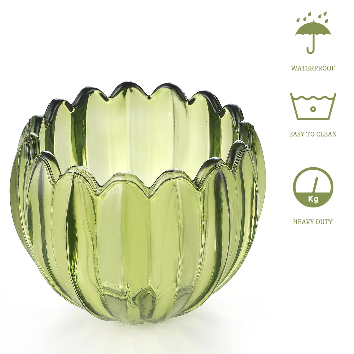 Tulip Lamp Shades Replacement (Green)