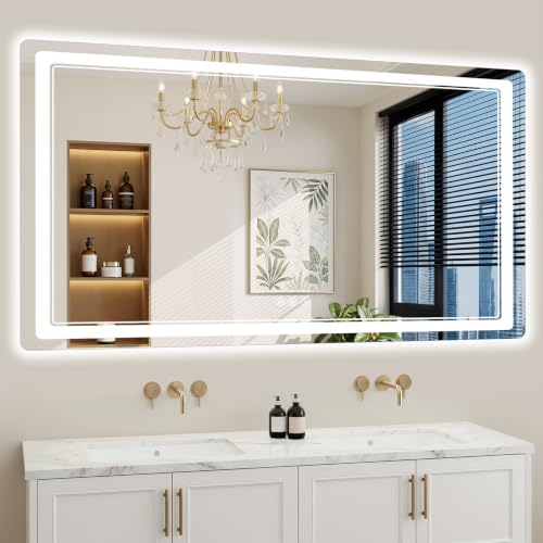 30"x71" LED Bathroom Mirror with Lights (71"L x 30"W)