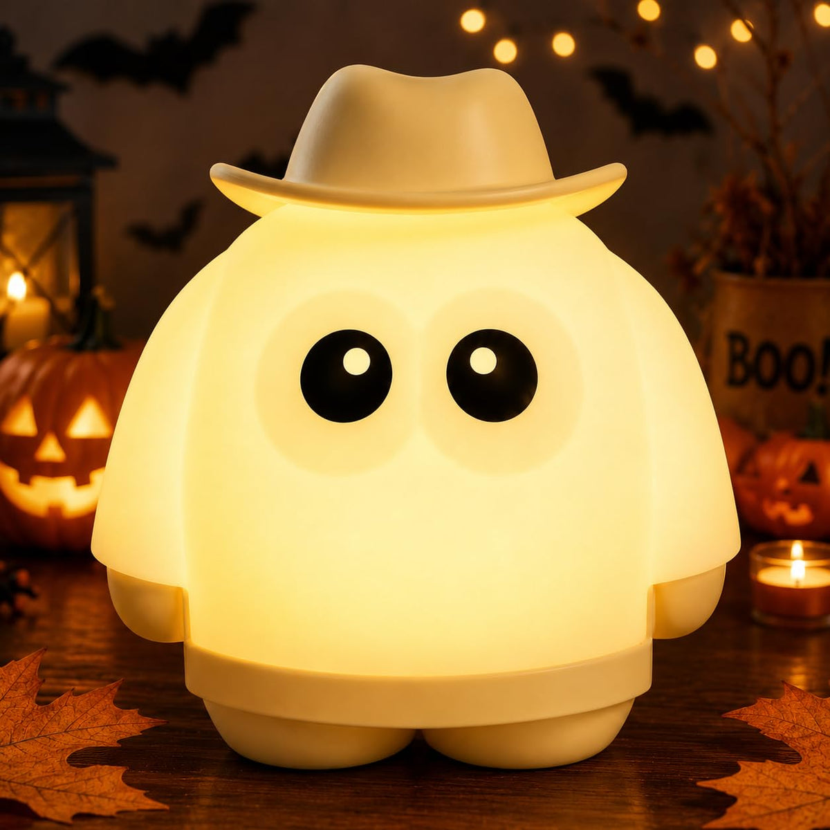 Halloween Ghost Night Light (Ghost-Yellow)