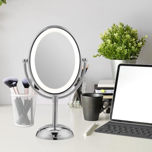 Double Sided LED Lighted Vanity Makeup Mirror
