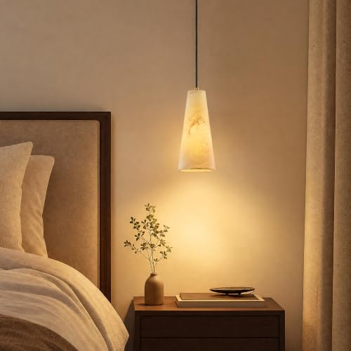 Alabaster Texture Pendant Lights Kitchen Island