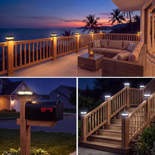 Solar Post Cap Lights