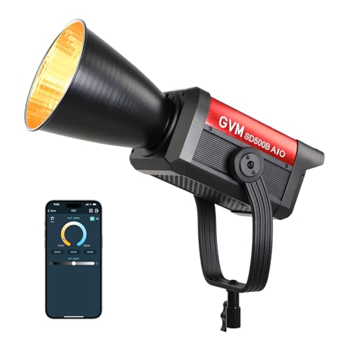 GVM 500W LED Video Light with APP Bluetooth Control (500WAIO)