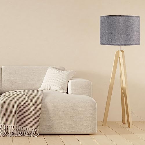 Drum Lamp Shades (Gray)