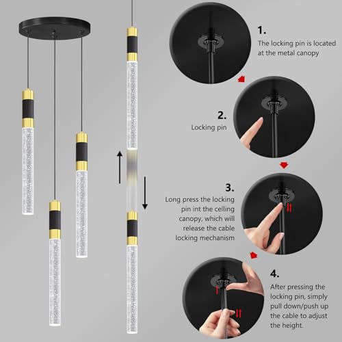 Modern Pendant Lighting 3 (3 lights Cylindrical)