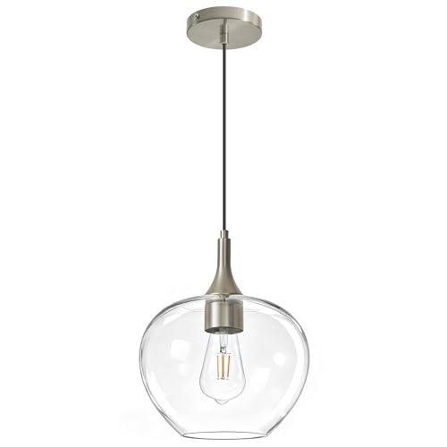 Glass Pendant Lights Kitchen Island