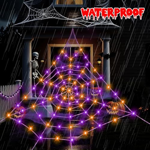 Spider Webs Halloween Decorations Outdoor