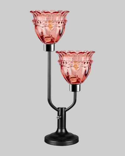 Mid Century Modern Table Lamp for Bedroom Dimmable Vintage Lamp