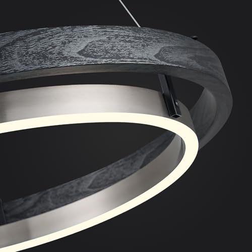 LED Ring Chandelier Dimmable Round Chandelier Circular