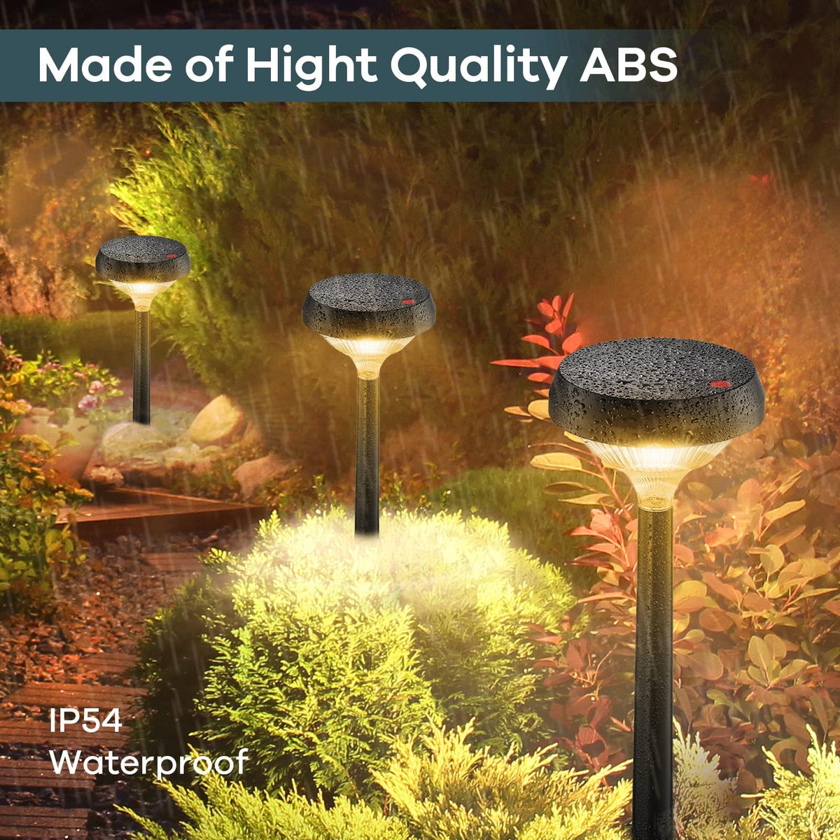 Solar Lights Outdoor 2 Pack (SP3-Warm White / 2 Pack)