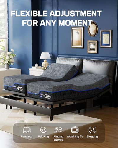 NS0 Queen Adjustable Bed Base (Queen / Adjustable Base Only)