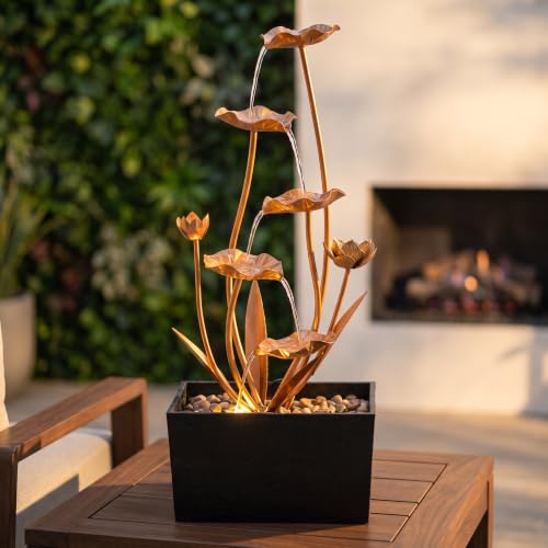 31'' H Fountain with LED Light