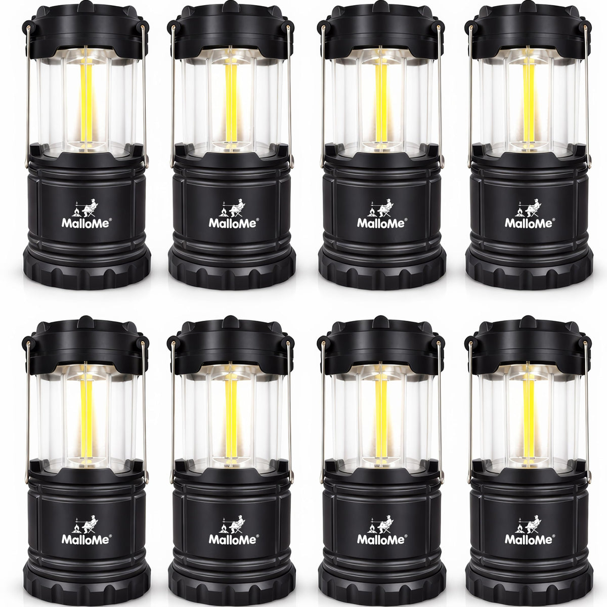 LED Camping Lantern (8 Pack / Medium (350 Lumens))