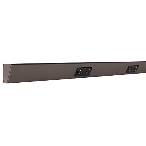 TR Series Angle Power Strip (42 Inch / Bronze)