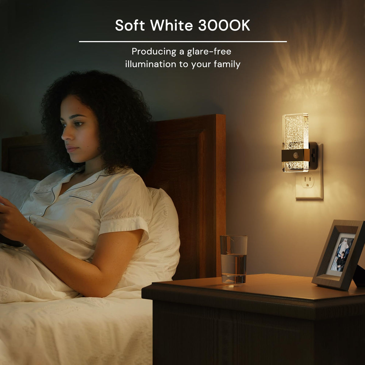 Motion Sensor Night Light (Gold)
