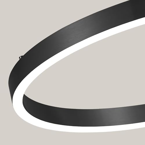 Modern LED Ring Chandeliers Large Chandelier for High Ceiling