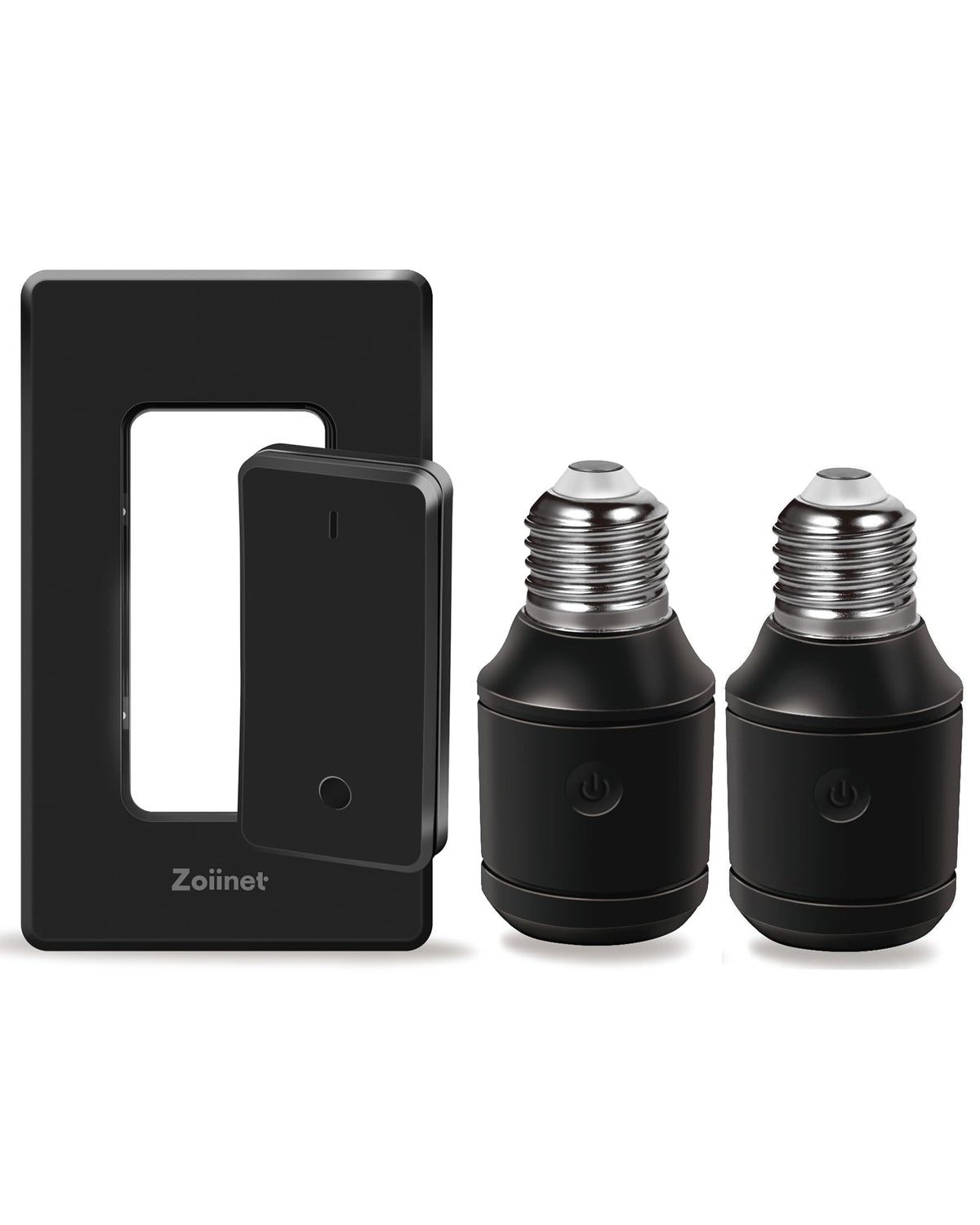 500W Remote Control Light Socket (Black)