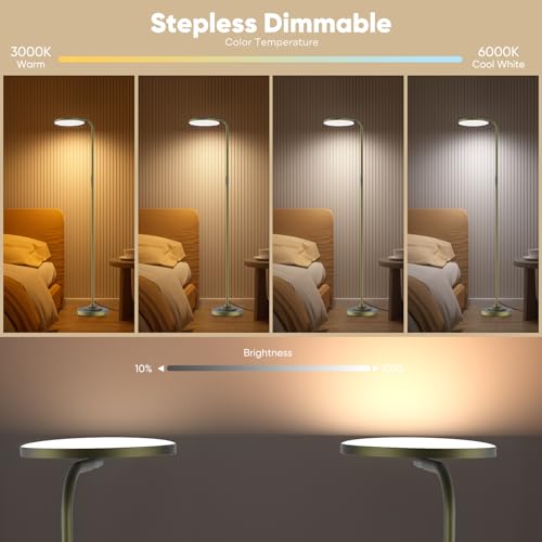 36W LED Floor Lamp (Bronze)