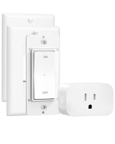 Wireless Remote Control Outlet (2 Magnetic Remote+1 Outlet)