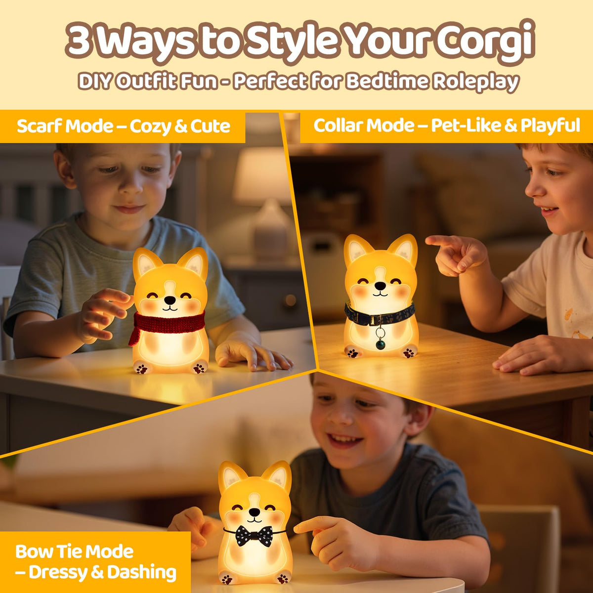 Corgi Gifts for Corgi Lovers (yellow and white)