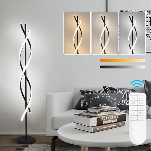 40W LED Floor Lamp (Black)