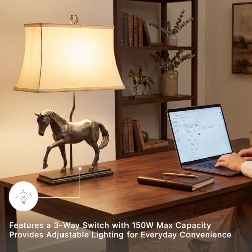 Sandorman Horse Table Lamp (Bronze Finish / Table Lamp)