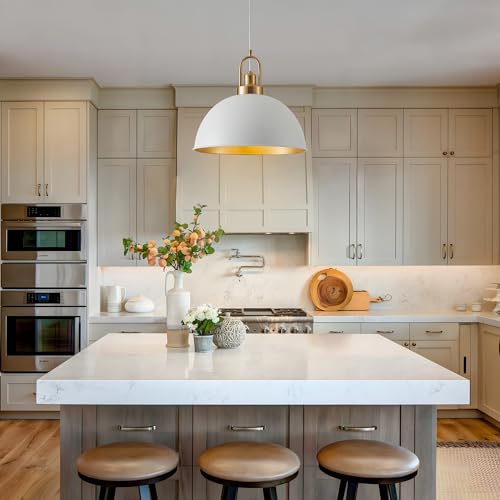 Matte Black Farmhouse Pendant Light