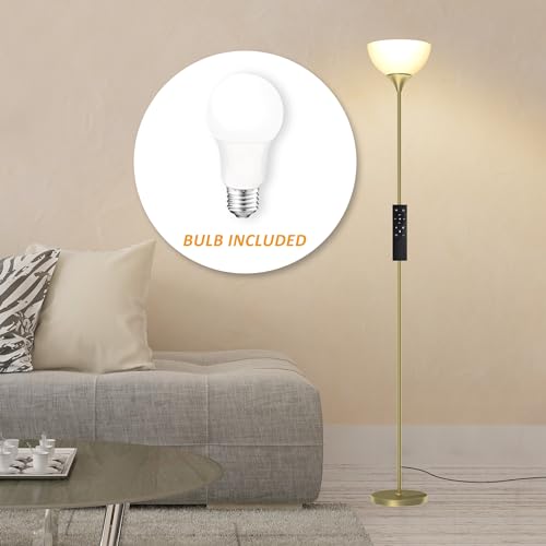 Floor Lamp Remote Control (Gold Brass)