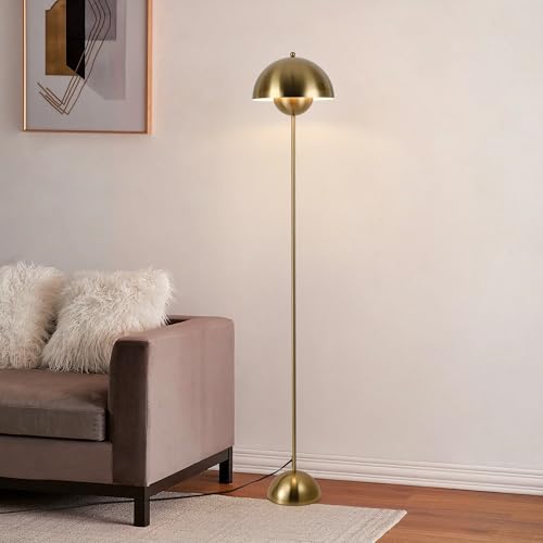 Mid Century Modern Metal Bud Floor Lamp for Home and Office