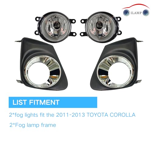 Front Fog Light Fit For Corolla 2011 2012 2013 Fog Lamp 81210 (Fit for Corolla 2011-2013)