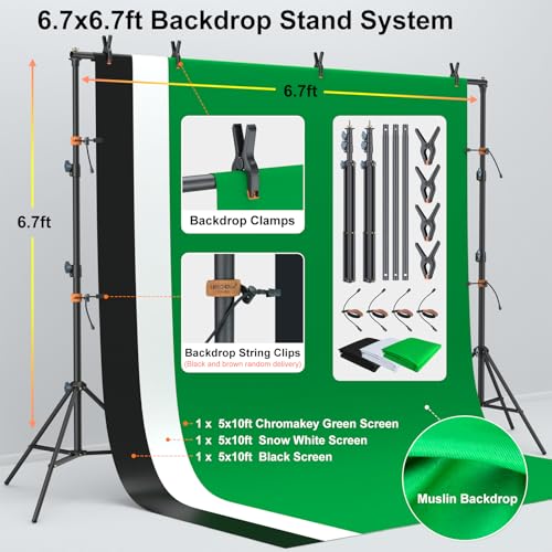 Lincostore Photo Video Studio Light Kit AM169