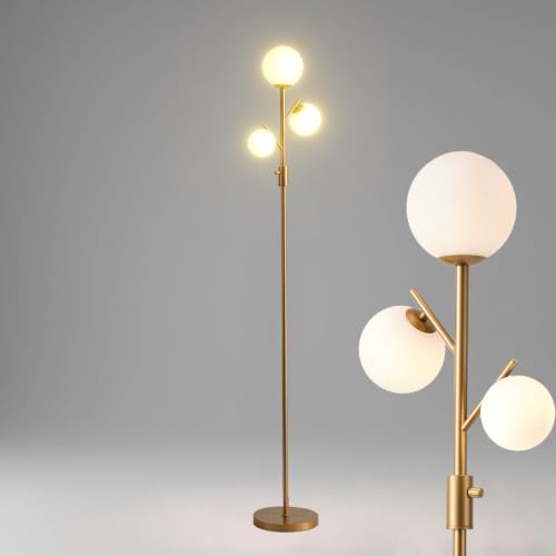 Globe Mid Century Moden Floor Lamps for Living Room