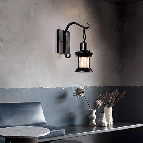 Vintage Wall Lamp (Black)